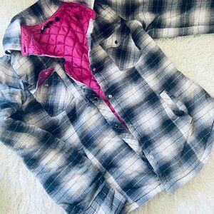 Girls Vans flannel jacket